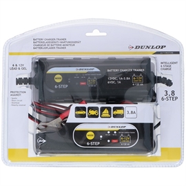 Dunlop Smart Oplader Batteri 3,8A